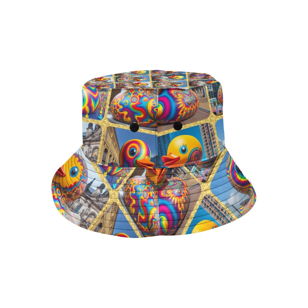 “Psychedelic Rubber Ducky” Festival &nbsp;Bucket Hat for Everyone