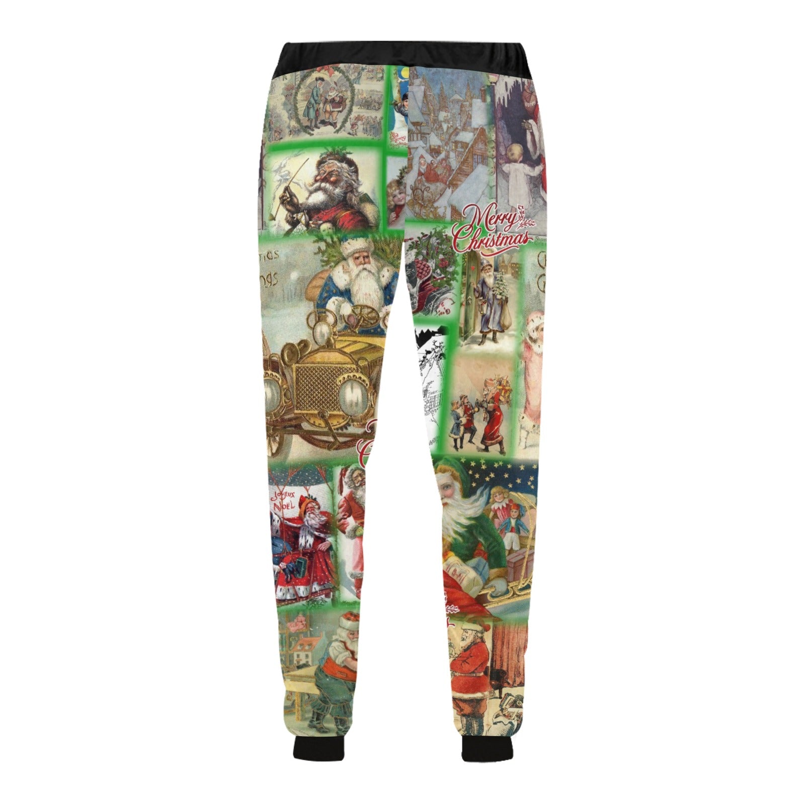 “Santa Revisited Through the Ages” Men’s Joggers - Sizes XS - 4XL