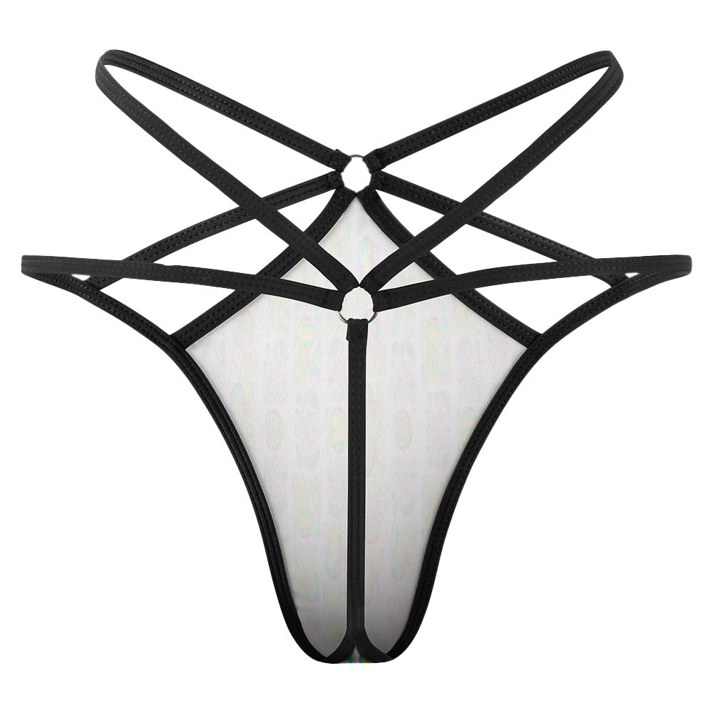 “Toking Psychedelic Jellyfish in the Pink” T-Back Thong