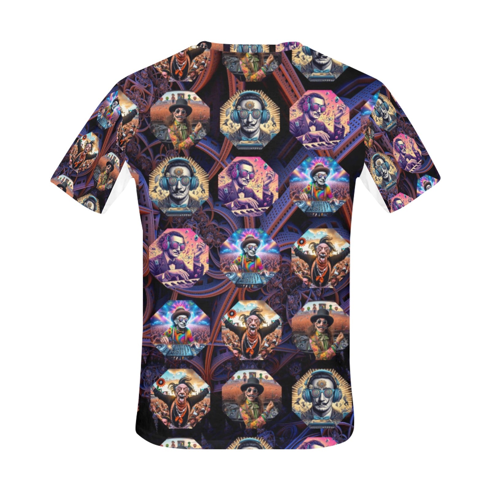 “Master DJ Dali” Men's All Over Print T-Shirt