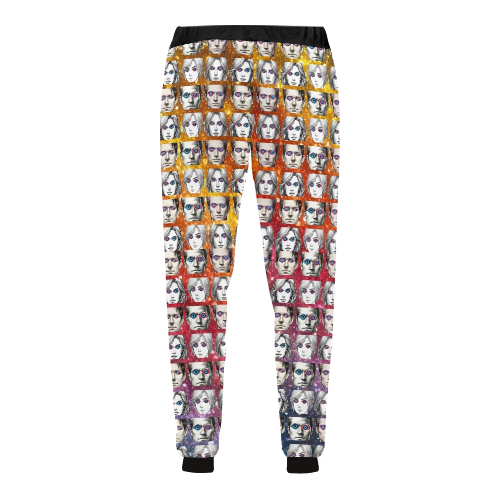 “Cosmic Eyes of Color Are the Pathway” Men’s Joggers - Sizes XS - 4XL