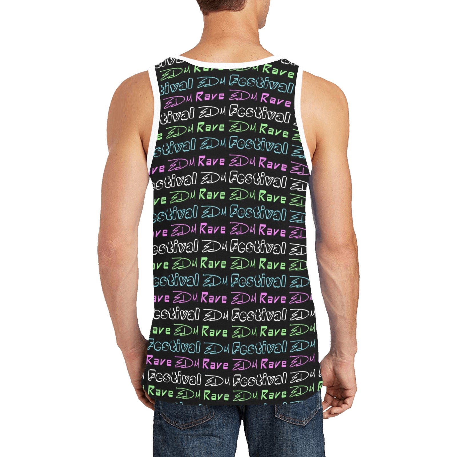 “EDM Rave Festival” Men's Standard Tank Top