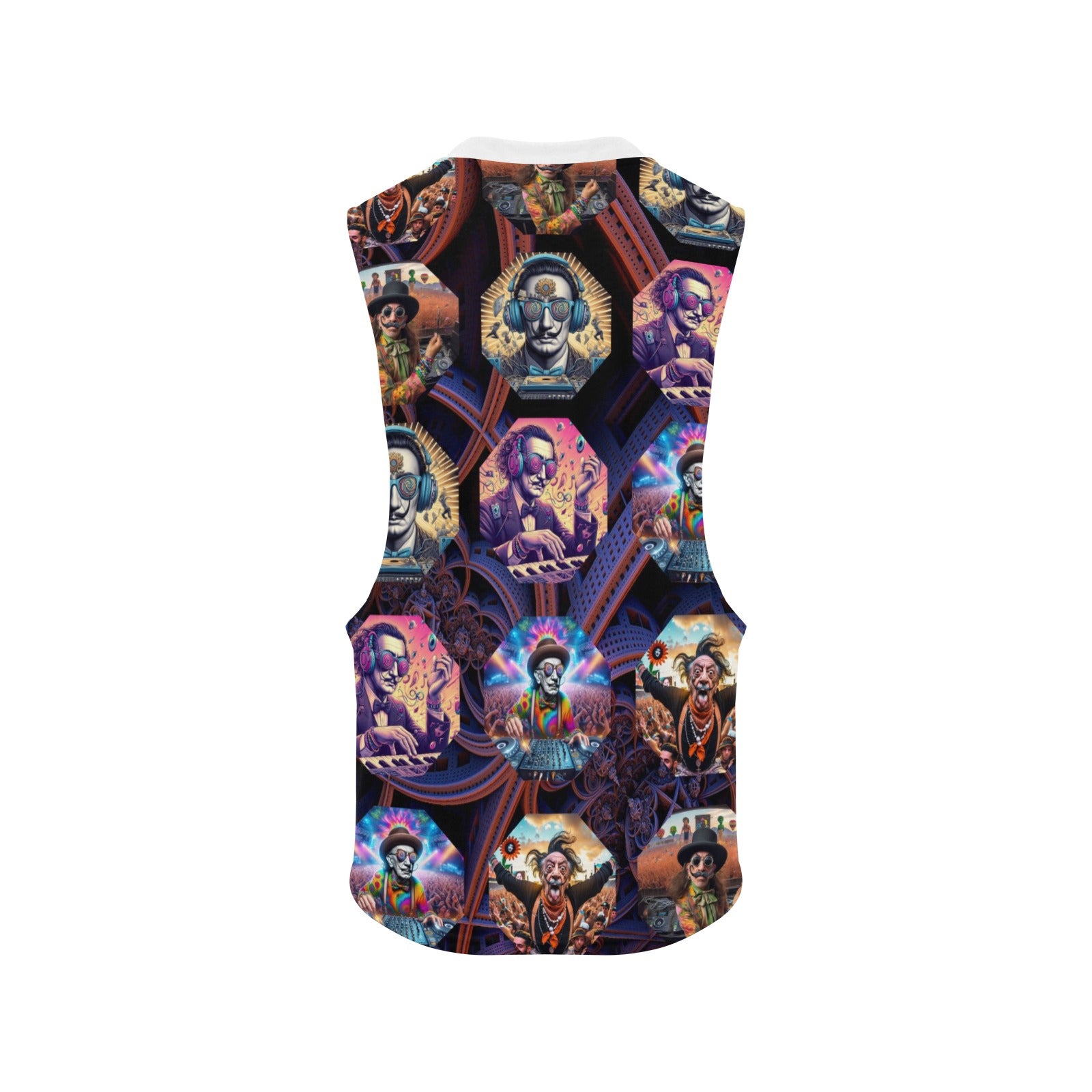 “Master DJ Dali” Men's Open Side Tank Top