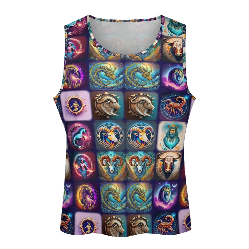 "Zodiac Aligned” Muscle Tank Top