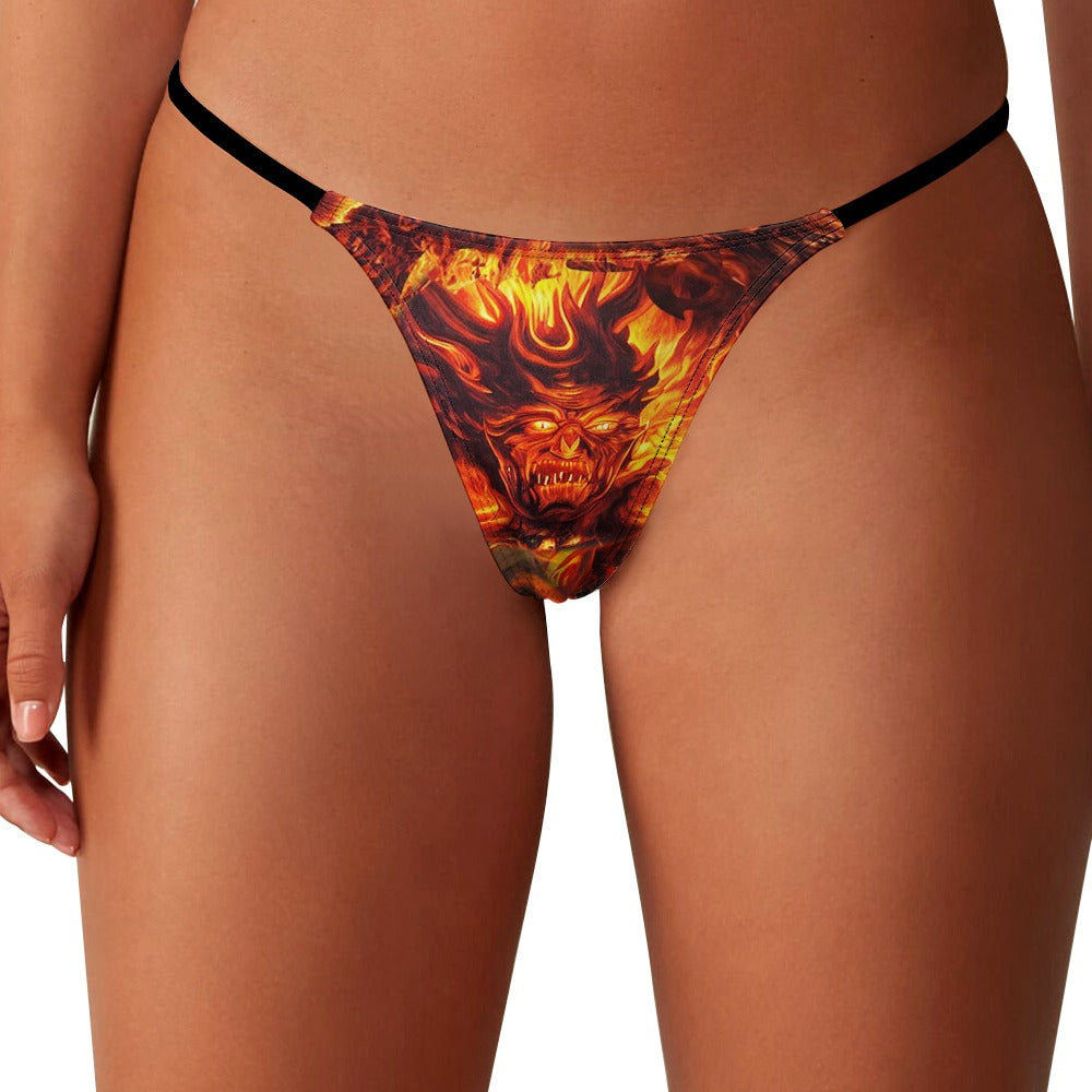 “Hell-Oh Halloween” Women’s Festival Thong