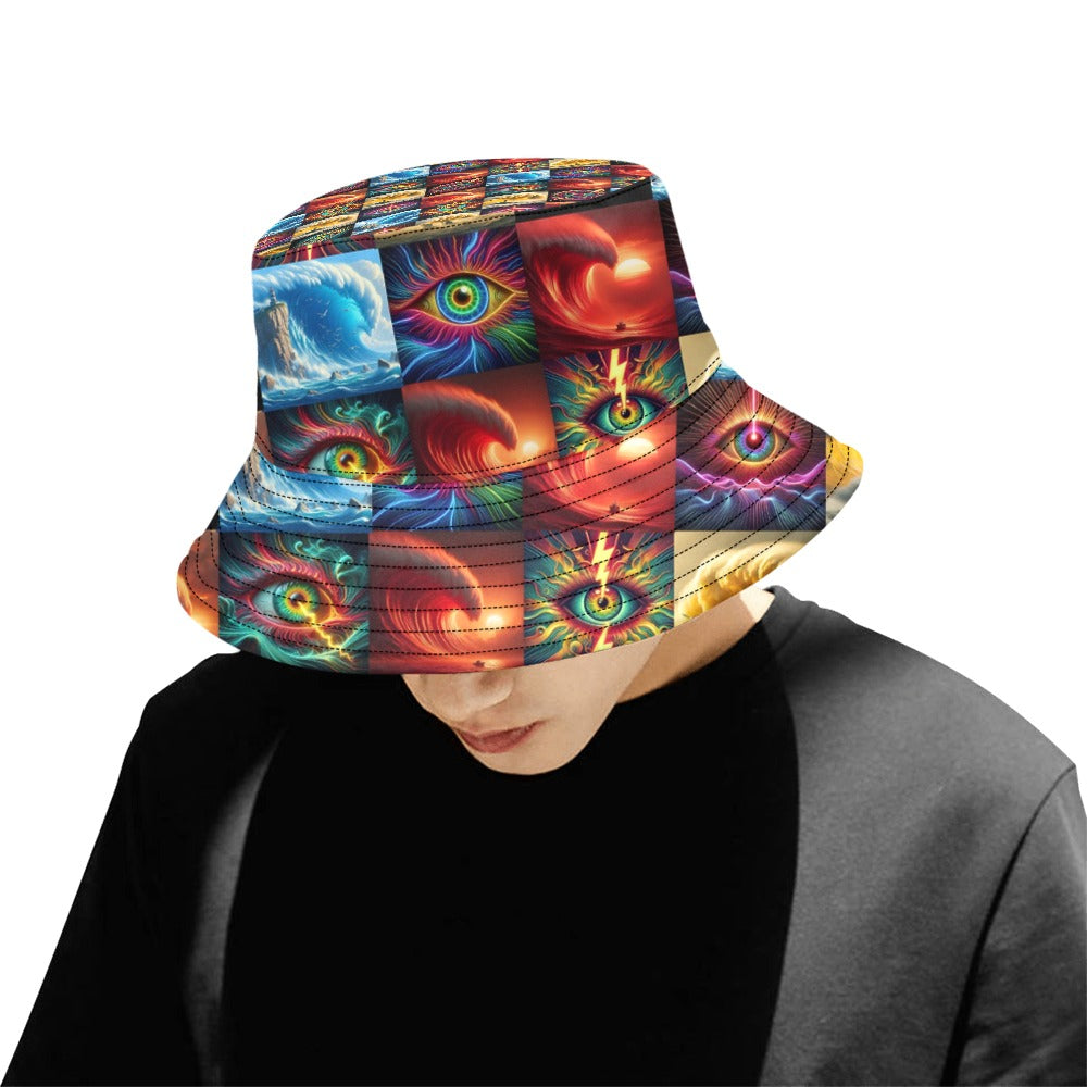 “Eye Wavess” Festival  Bucket Hat for Everyone