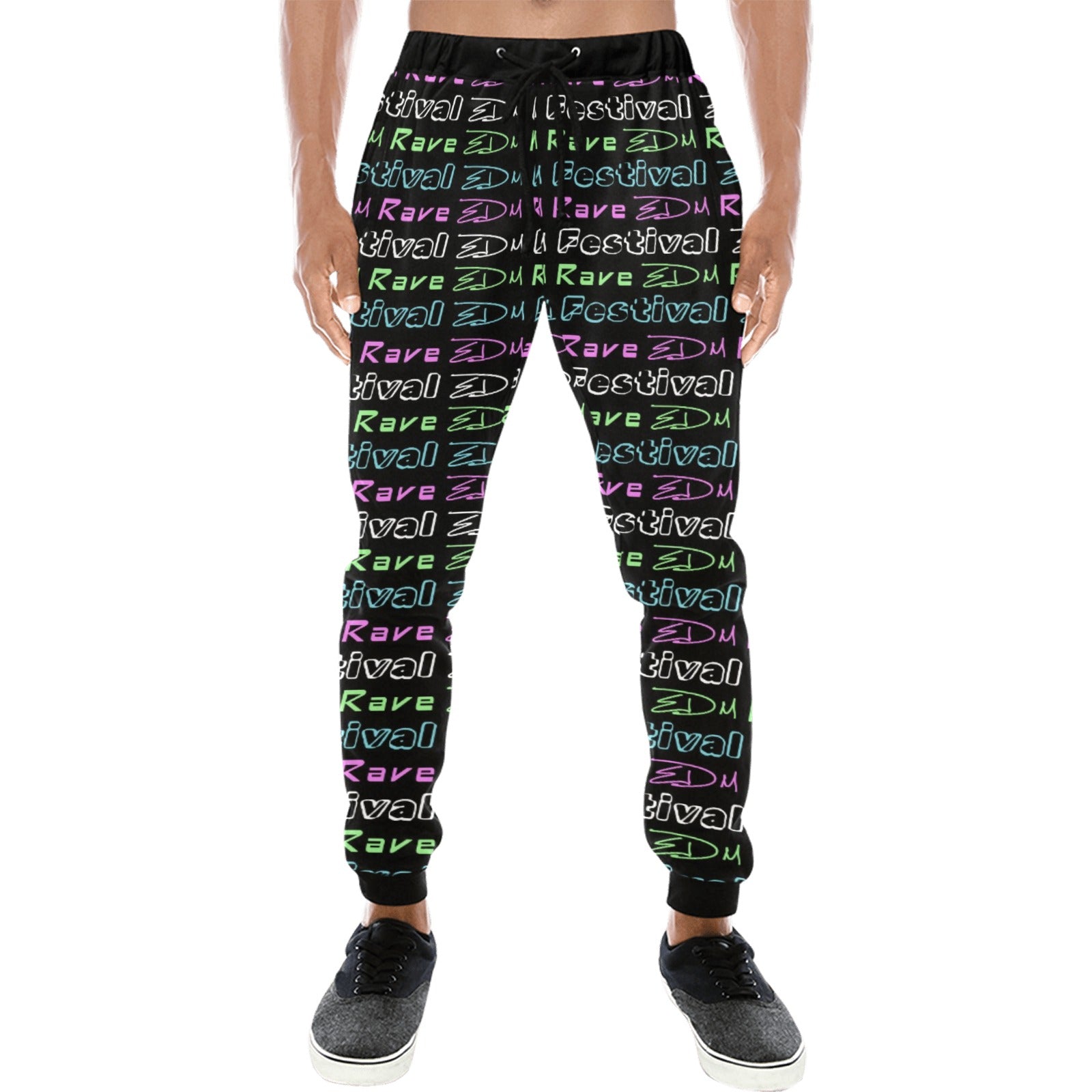 “EDM Rave Festival” Men’s Joggers