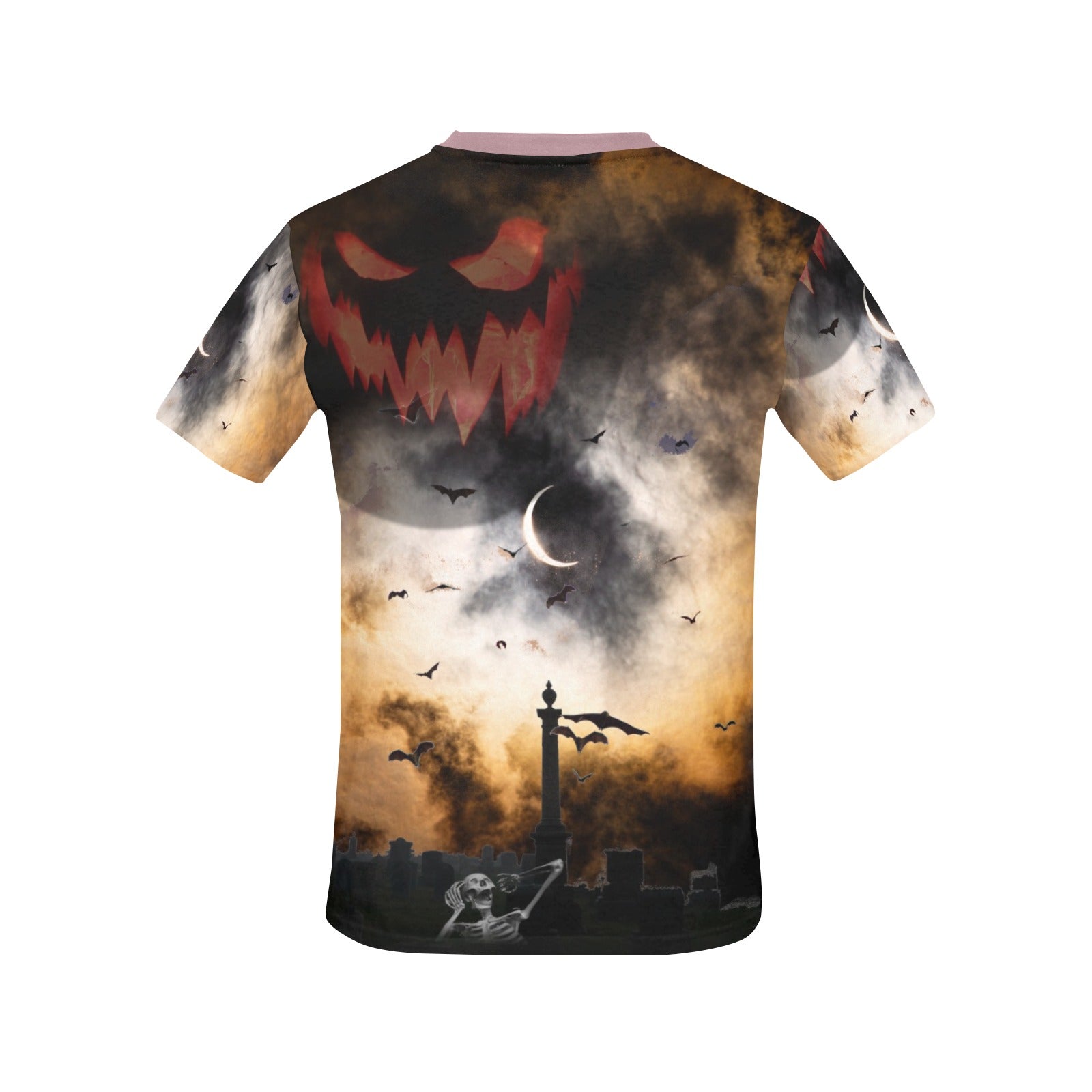 “Halloween Night”  Men's Basic T-Shirt – Sizes S- 5XL