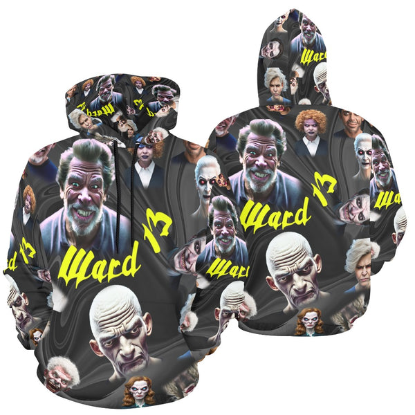 “Ward 13” Men’s Halloween Hoodie – Sizes S- 4XL