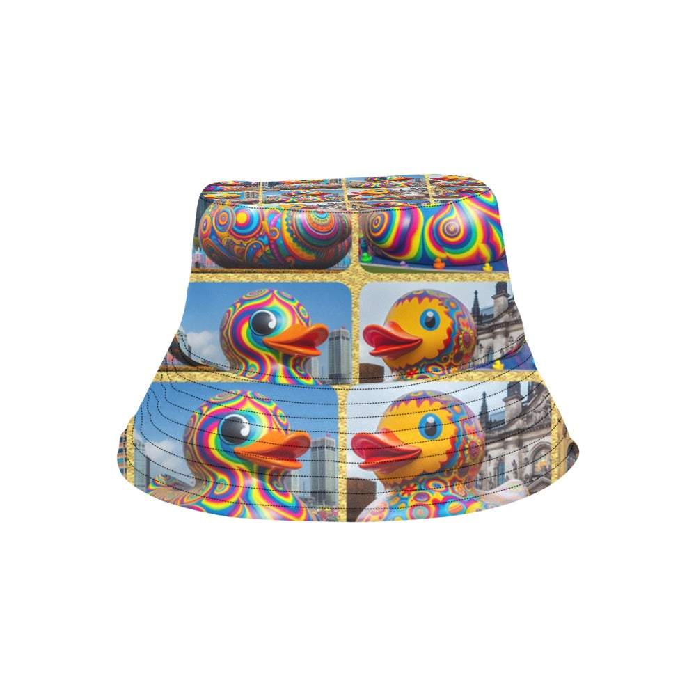 “Psychedelic Rubber Ducky” Festival &nbsp;Bucket Hat for Everyone