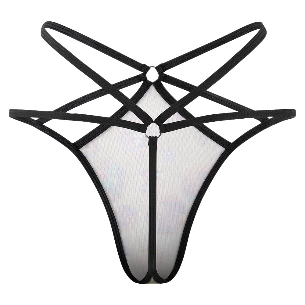 “Psychedelic Cats Hanging Around” T-Back Thong