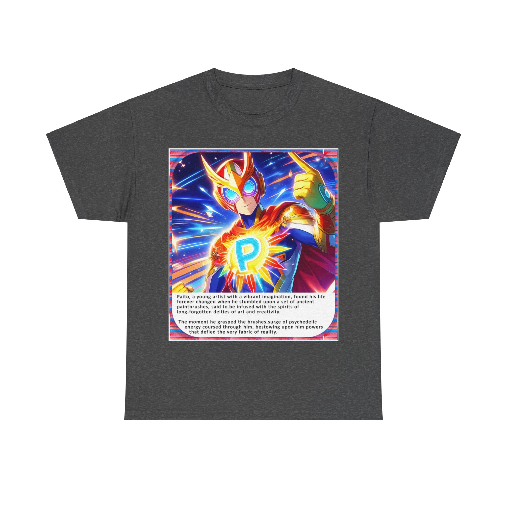 “Super P – Origen – Chap 1 Ep 2 ” Heavy Cotton T-Shirt