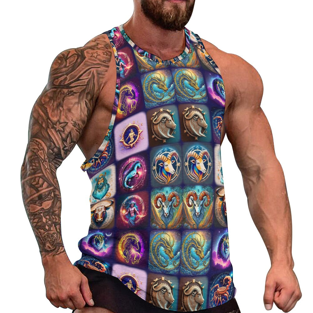 "Zodiac Aligned” Muscle Tank Top