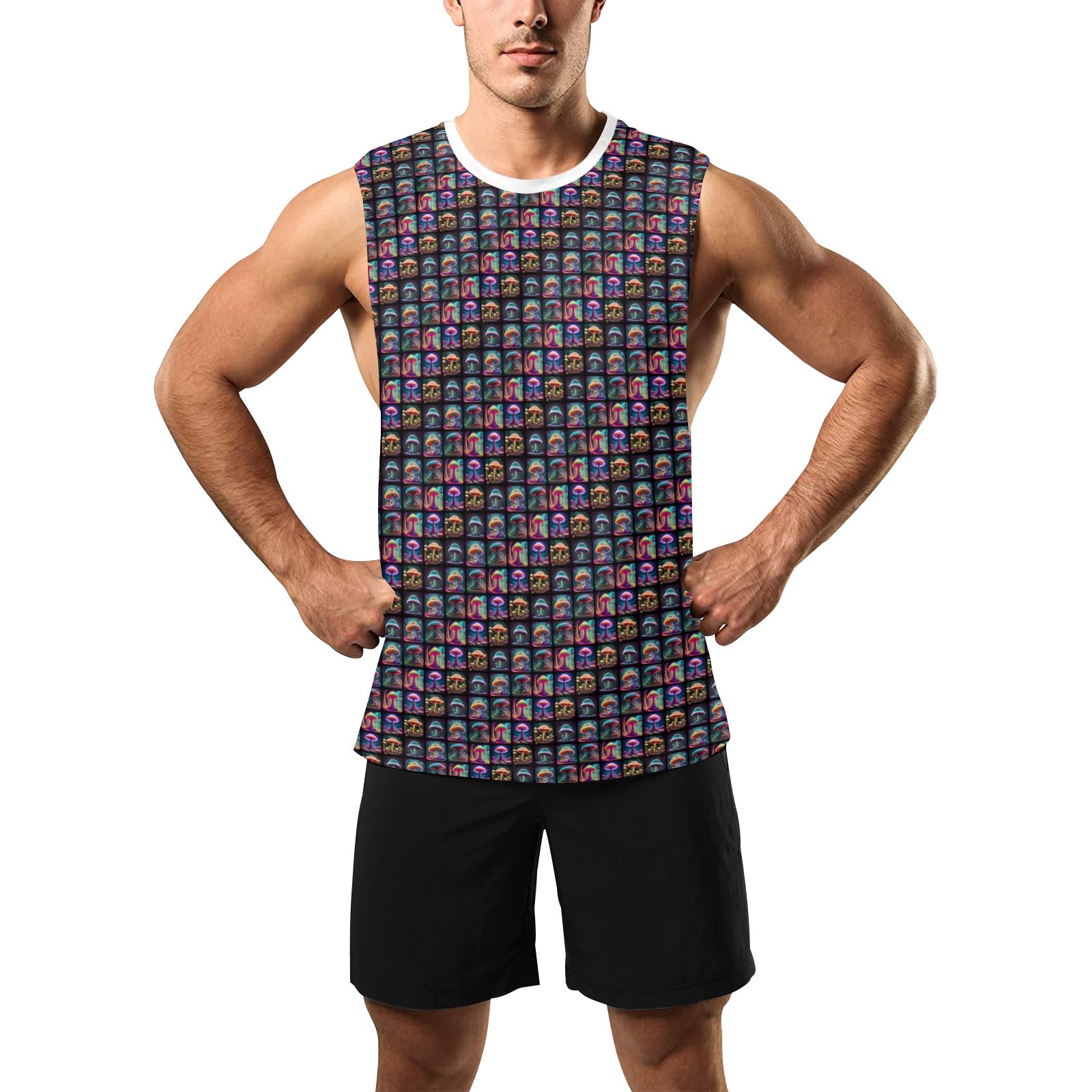 Men's Open Sides Workout Tank Top (T72)