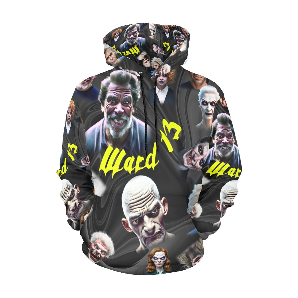 “Ward 13” Men’s Halloween Hoodie – Sizes S- 4XL