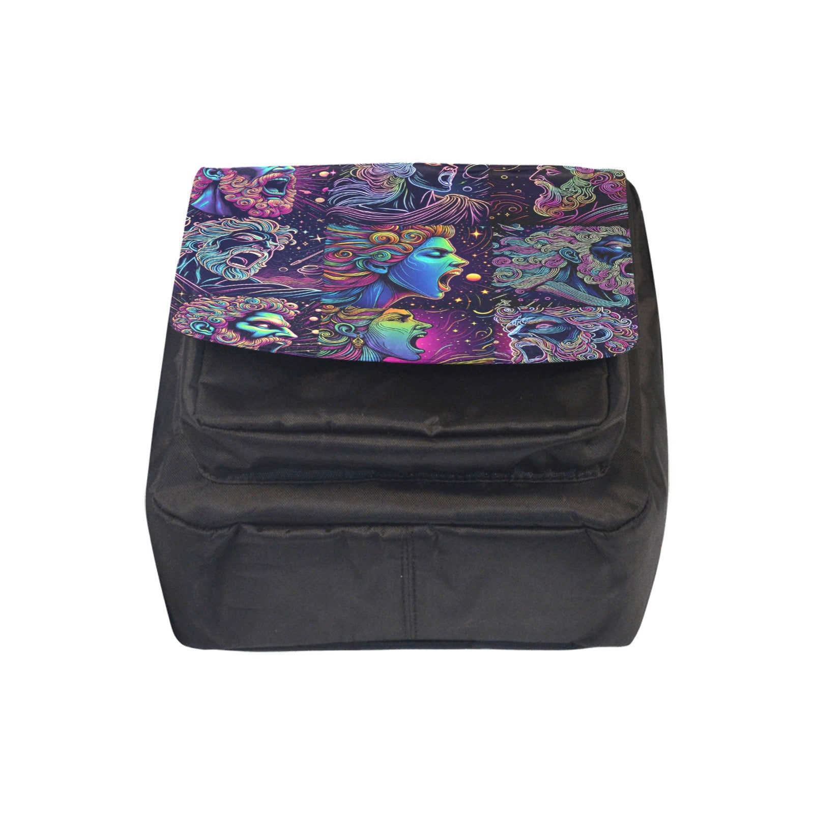 “Greek Gods Speak” Cross Body Nylon Bag