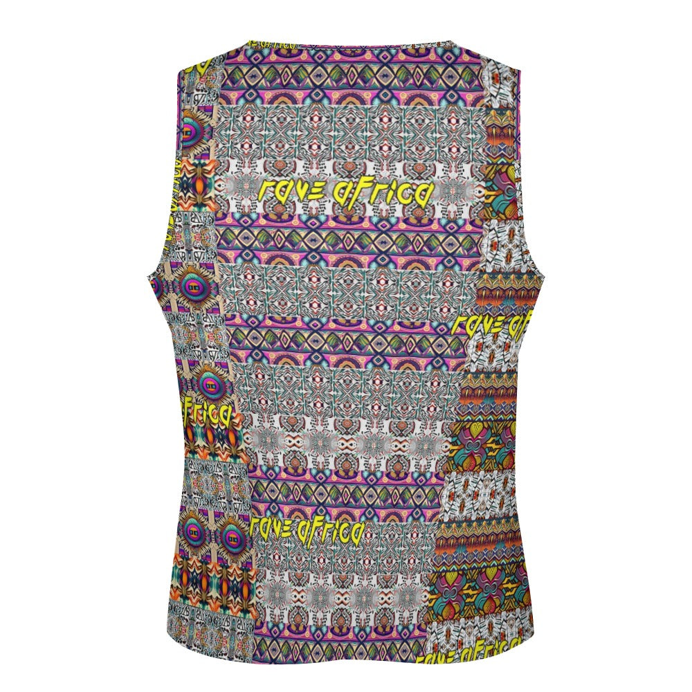 “Rave Africa” Men's Muscle Tank Top