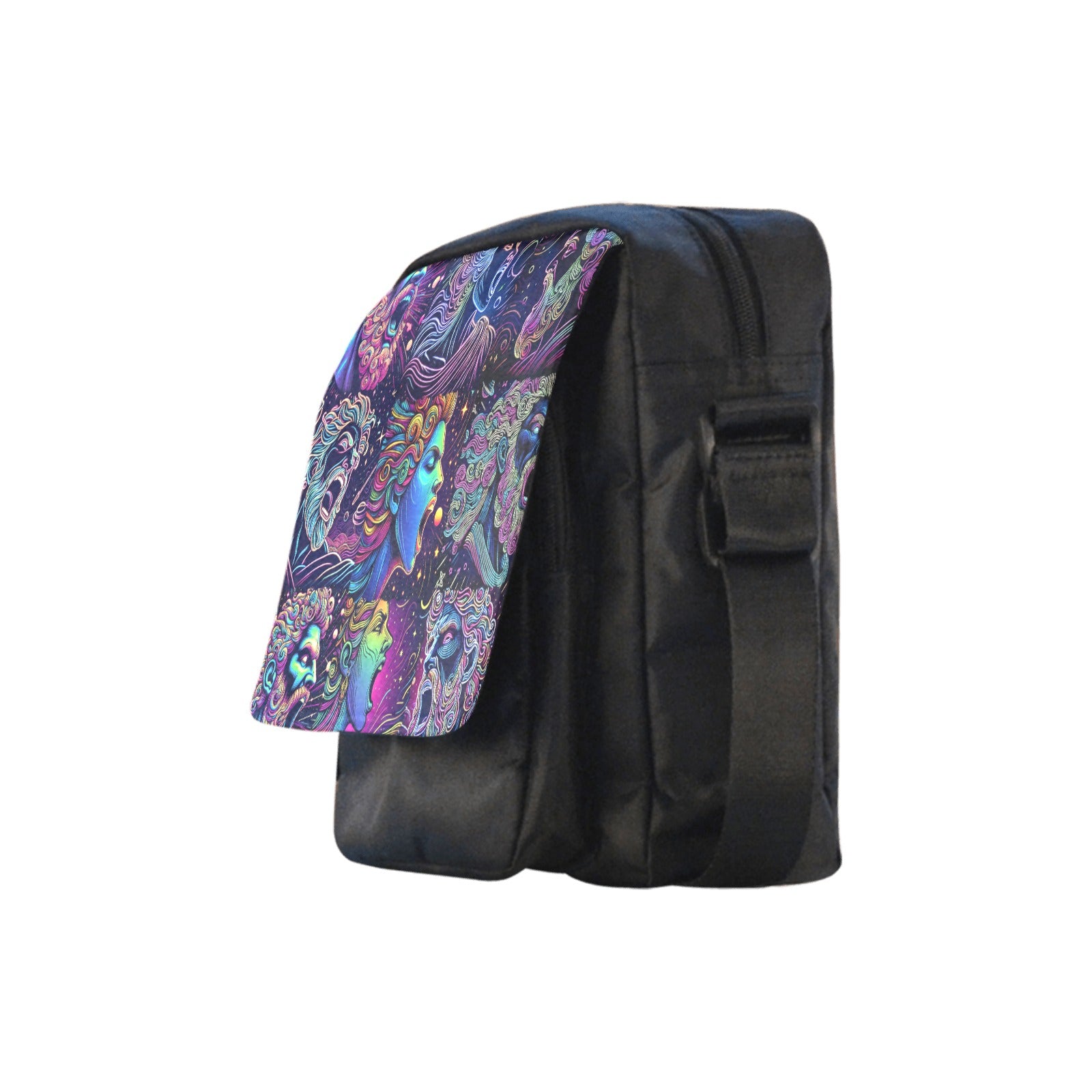 “Greek Gods Speak” Cross Body Nylon Bag