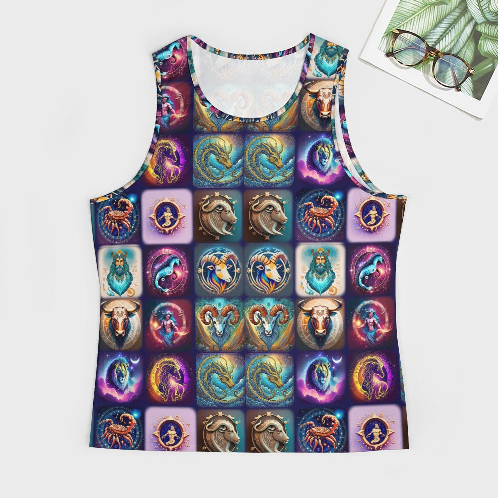 "Zodiac Aligned” Muscle Tank Top