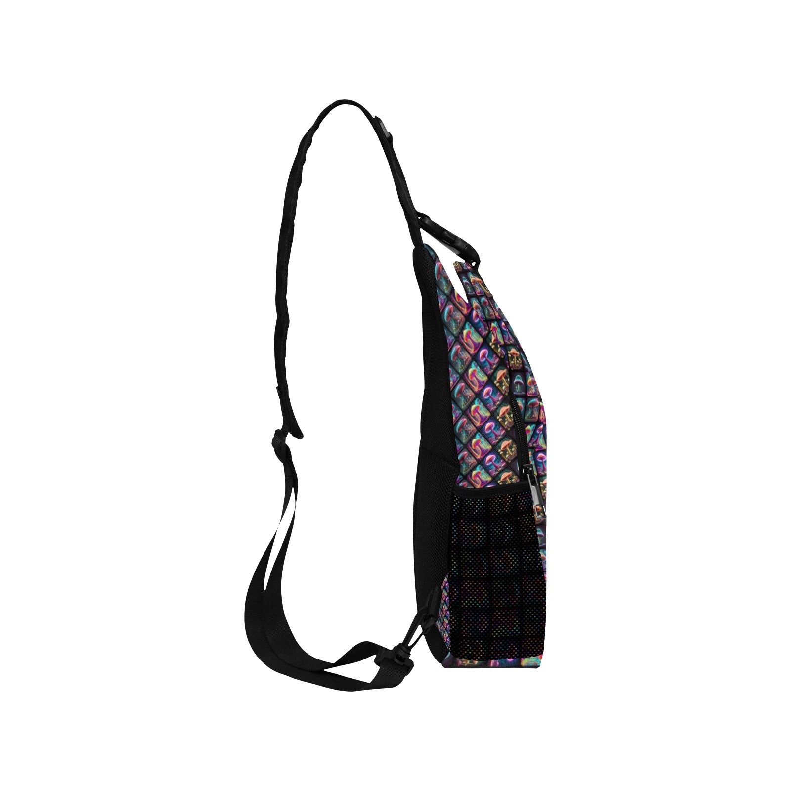 "Shroomin" Men's Easy Carry Festival Chest Bag