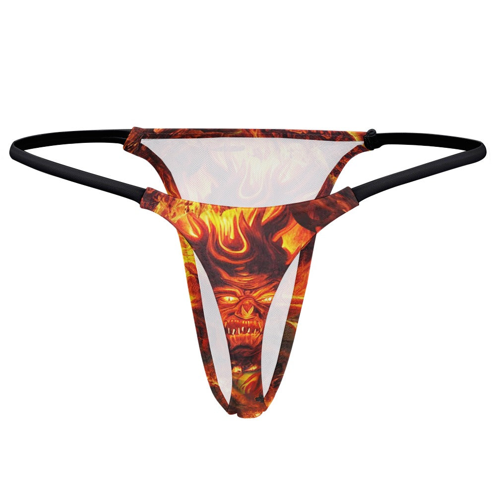 “Hell-Oh Halloween” Women’s Festival Thong