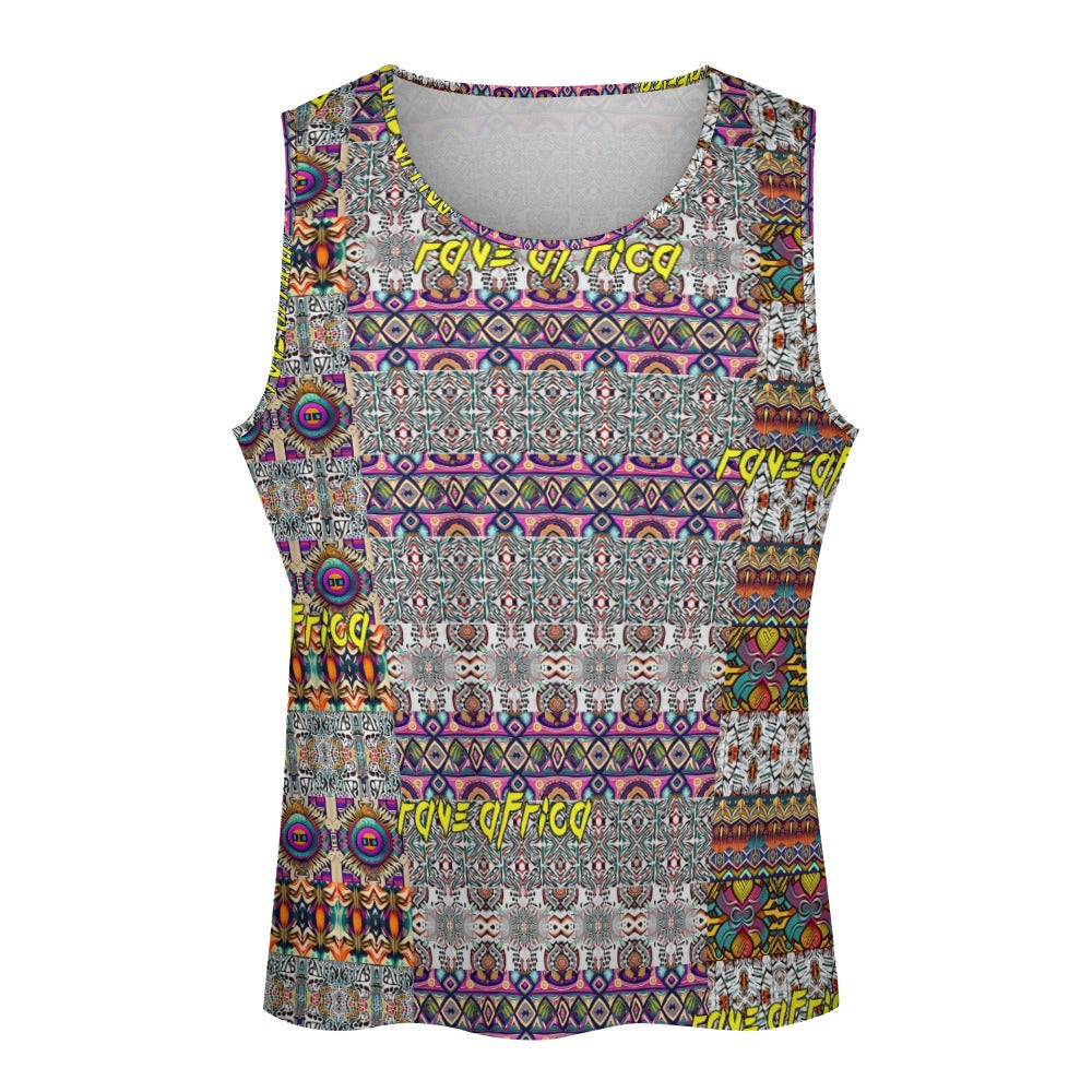 “Rave Africa” Men's Muscle Tank Top