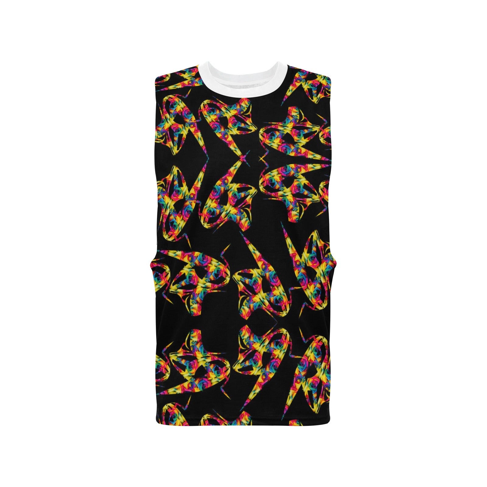 "Festival Twist" Men's Open Side Tank Top